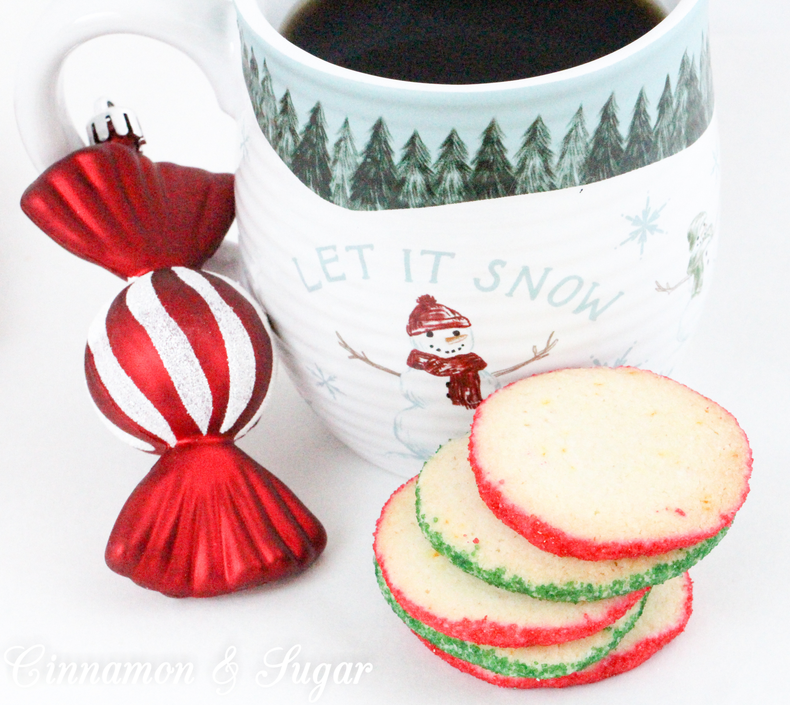 Originating in France, Orange Sablés are a shortbread-style cookie with a buttery, melt-in-your mouth texture. With the addition of colored sanding sugar, these refreshing orange cookies are perfect for any holiday.