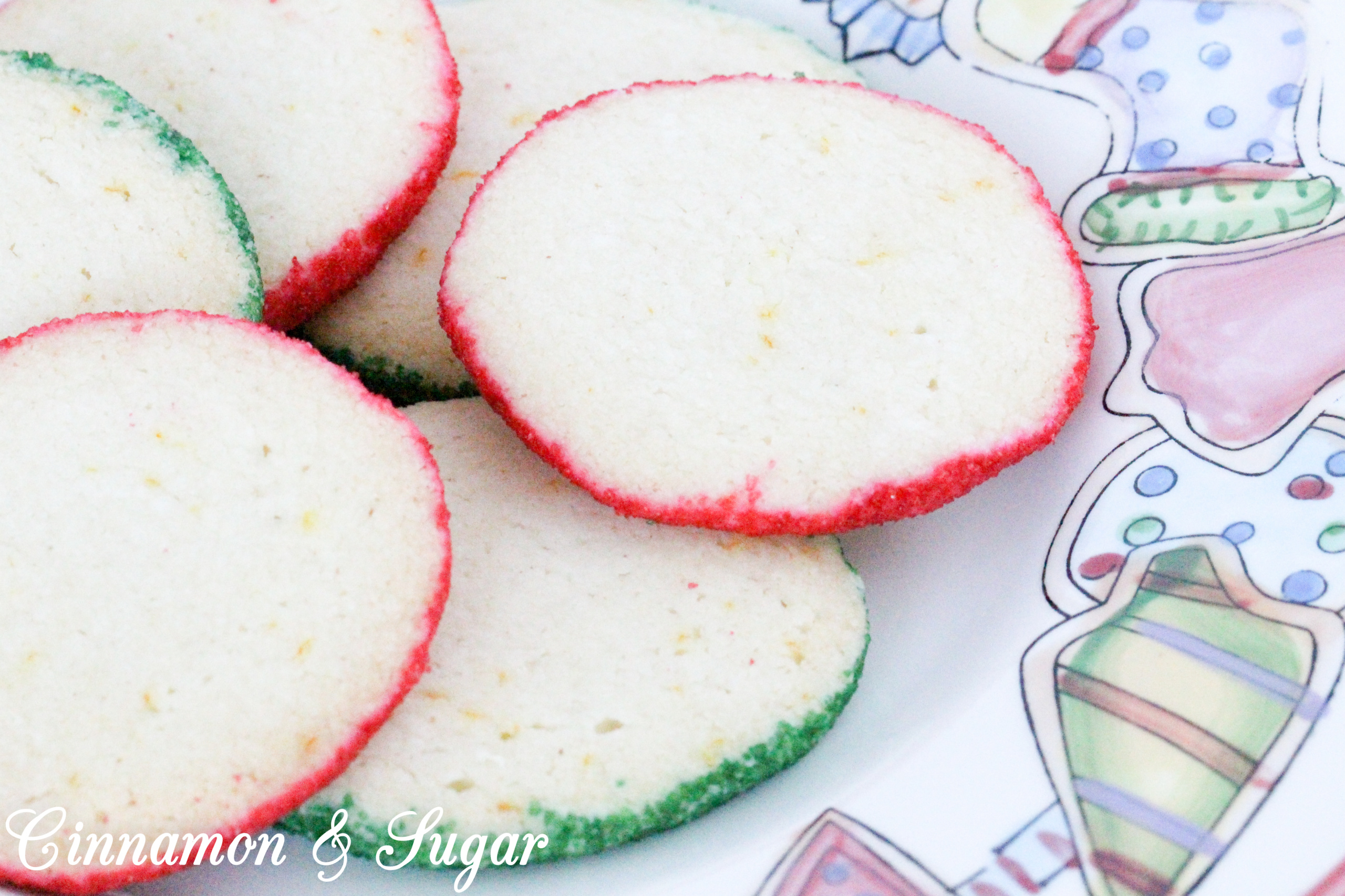 Originating in France, Orange Sablés are a shortbread-style cookie with a buttery, melt-in-your mouth texture. With the addition of colored sanding sugar, these refreshing orange cookies are perfect for any holiday.