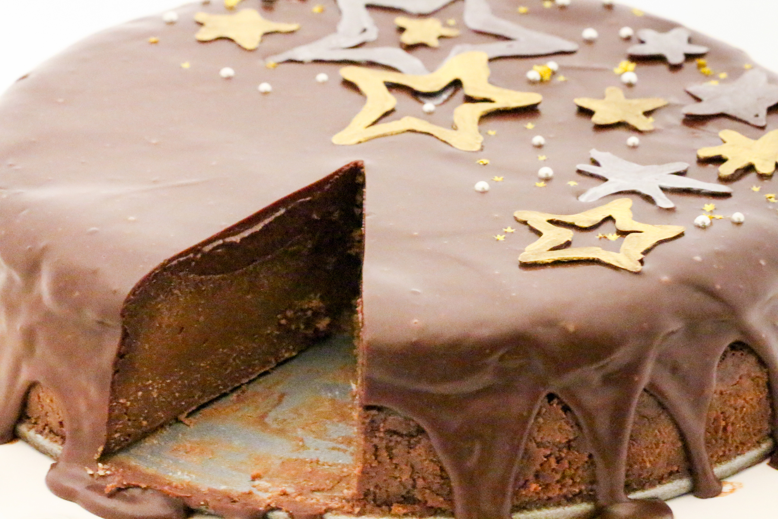 With a fairly short ingredient list and easy instructions, DOUBLE CHOCOLATE MOUSSE CAKE is a mouthwateringly decadent dessert. It's simple enough for casual gatherings and elegant enough for guests. Recipe shared with permission granted by Cindy Sample, author of DYING FOR A DOUBLE.