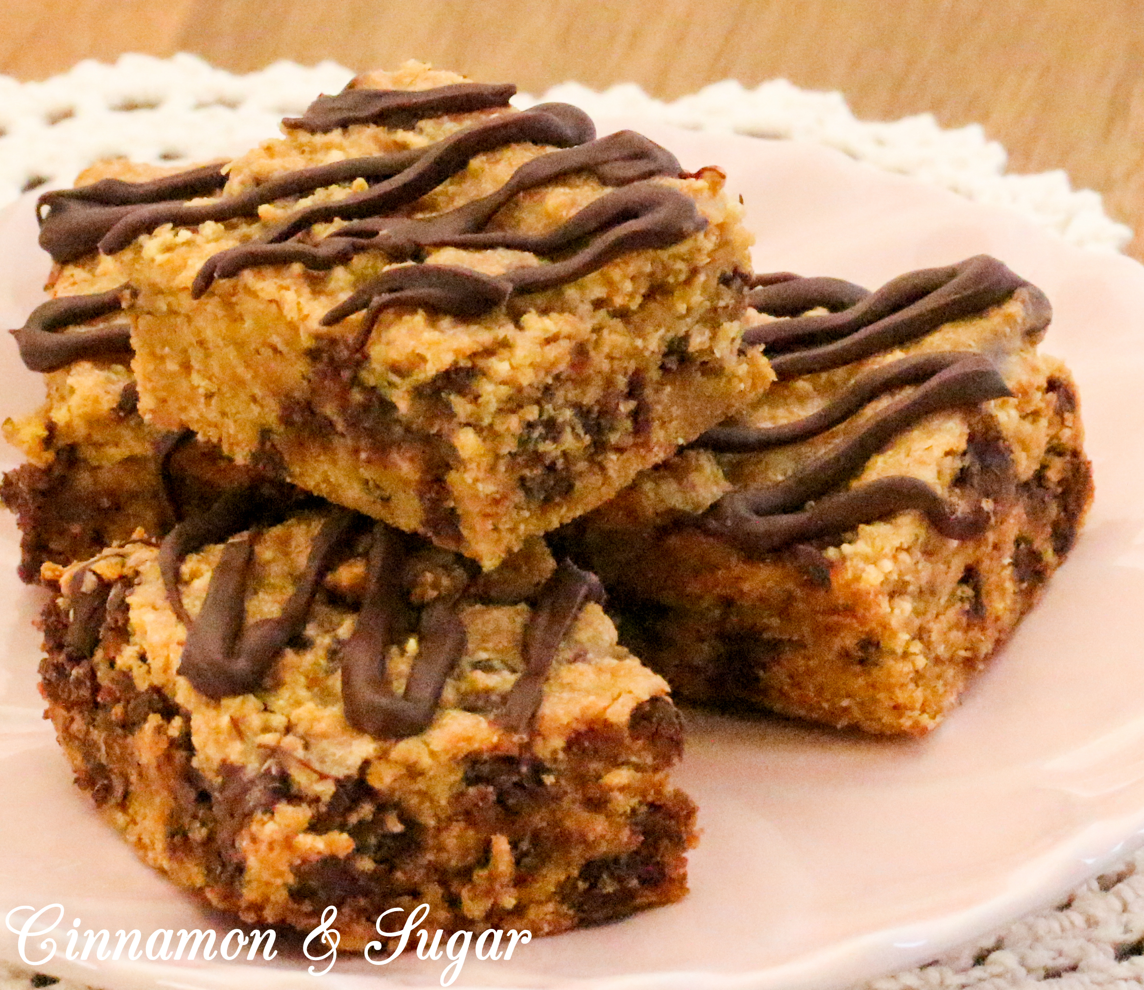 Penn's Surprisingly Simple Chocolate Chip Brownies uses only THREE pantry staple ingredients, yet the results create a delicous, chocolatey treat! Recipe shared with permission granted by Dorothy St. James, author of BONBON WITH THE WIND.