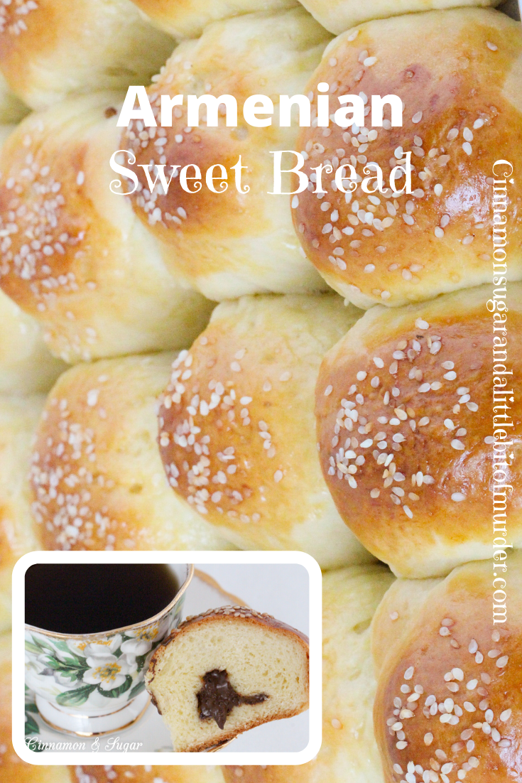 Azad's Armenian Sweet Bread (Choereg) - Cinnamon and Sugar