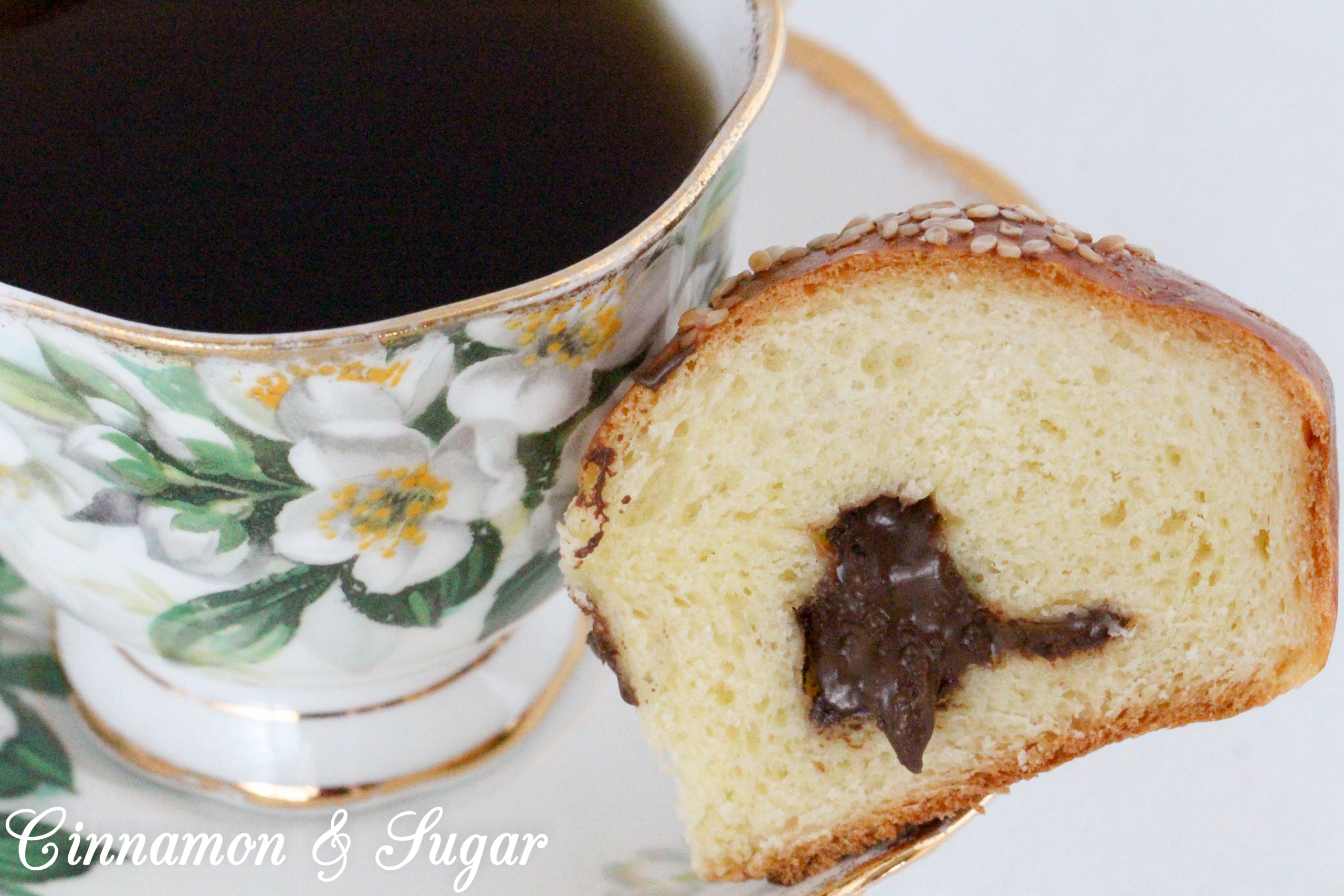 Azad’s Armenia Sweet Bread, also known as Choereg, is a rich, buttery yeast bread. The surprise addition of a chocolate-filled center makes these even more mouthwatering! Recipe shared with permission granted by Tina Kashian, author of ON THE LAMB. 