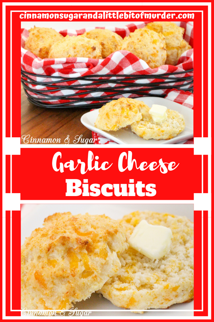 All that is required are a few simple ingredients, a few stirs in a bowl, a short bake and voilà, Garlic Cheese Biscuits provide a savory side that goes perfectly with soup or salaid. Recipe shared with permission granted by Nancy J. Cohen, author of EASTER HAIR HUNT.