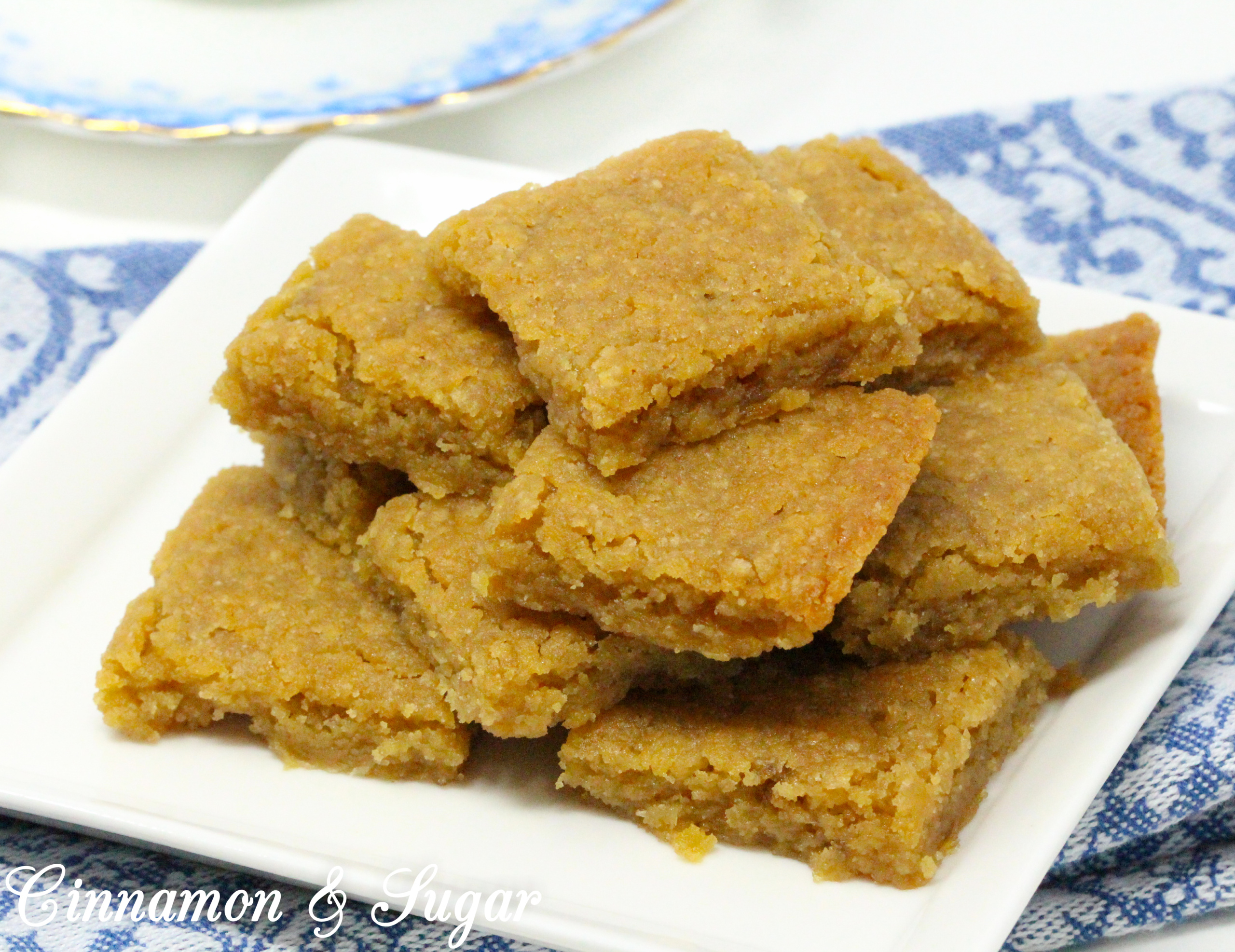 Using only six pantry-staple ingredients, Grasmere Gingerbread is sweet with a slight spicy bite from the crystalized candied ginger. The edges are crunchy and the inside of the bars are slightly chewy – the perfect balance. Recipe shared with permission granted by Maya Corrigan, author of GINGERDEAD MAN.