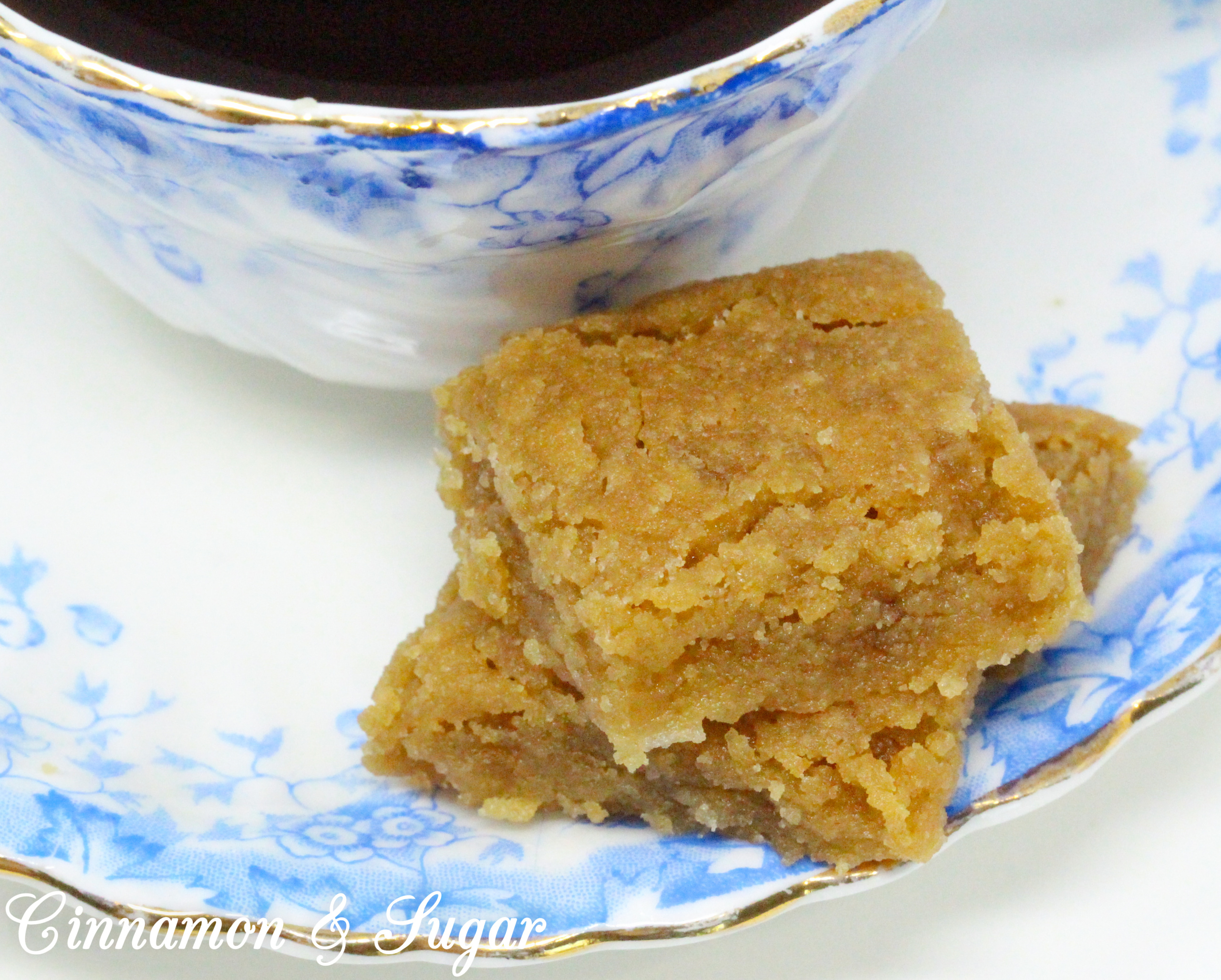 Using only six pantry-staple ingredients, Grasmere Gingerbread is sweet with a slight spicy bite from the crystalized candied ginger. The edges are crunchy and the inside of the bars are slightly chewy – the perfect balance. Recipe shared with permission granted by Maya Corrigan, author of GINGERDEAD MAN.