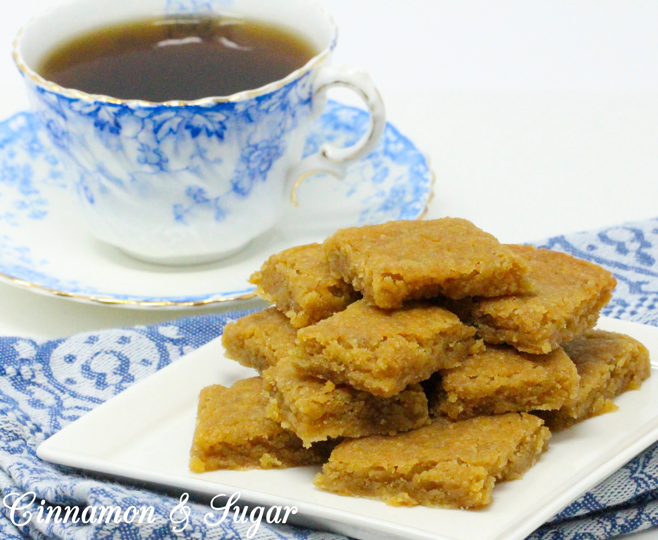 Using only six pantry-staple ingredients, Grasmere Gingerbread is sweet with a slight spicy bite from the crystalized candied ginger. The edges are crunchy and the inside of the bars are slightly chewy – the perfect balance. Recipe shared with permission granted by Maya Corrigan, author of GINGERDEAD MAN.