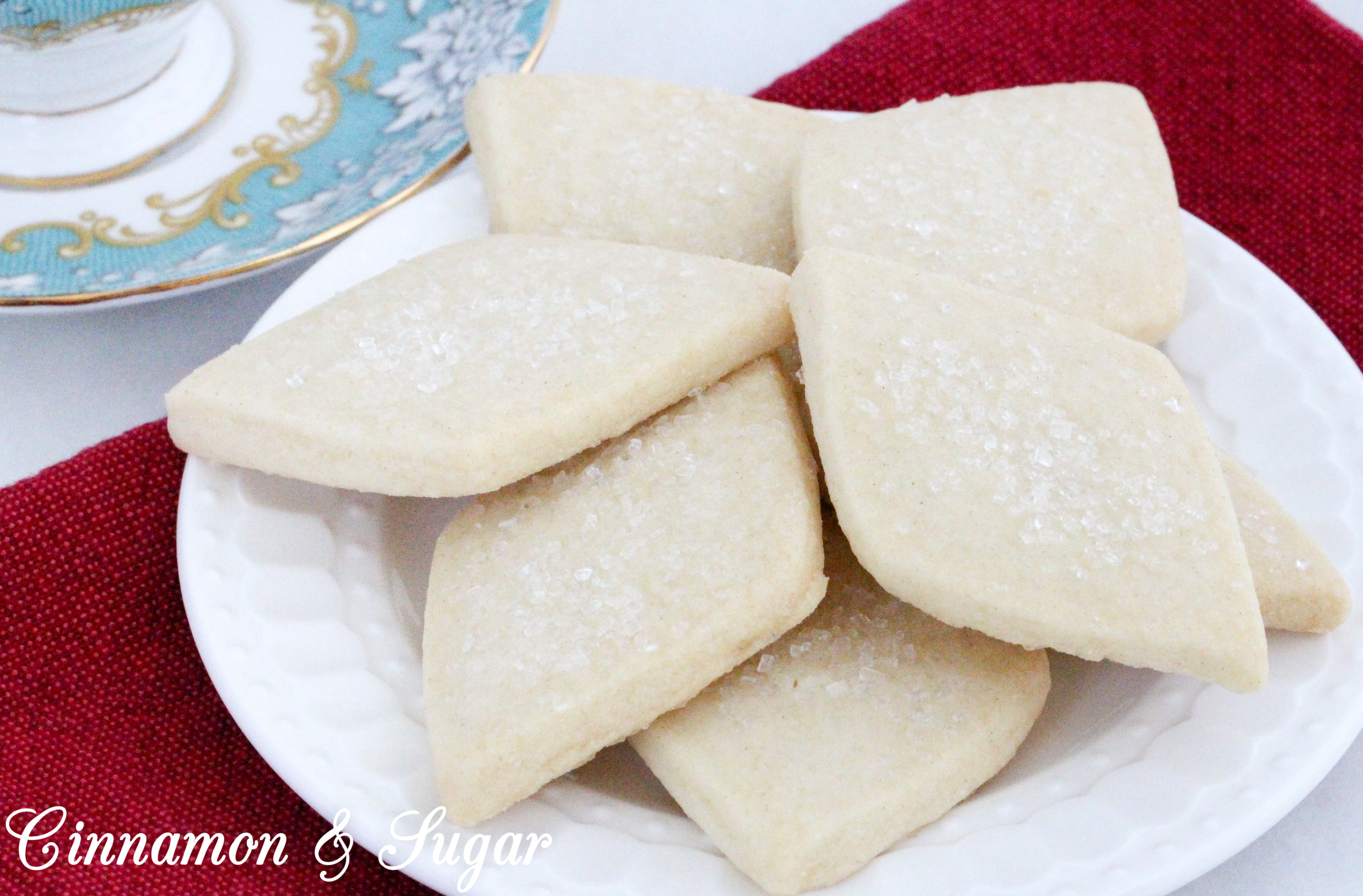 With just five staple ingredients, Vicki's Shortbread Cookies are a snap to make. And best of all, they are delicious and a delightful treat to serve with tea or coffee. Recipe shared with permission granted by Vicki Delany, author of TEA & TREACHERY. 