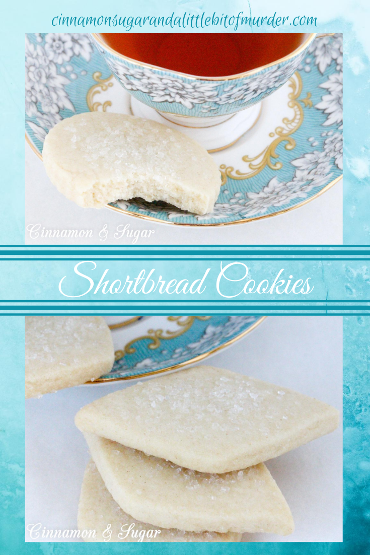 With just five staple ingredients, Vicki's Shortbread Cookies are a snap to make. And best of all, they are delicious and a delightful treat to serve with tea or coffee. Recipe shared with permission granted by Vicki Delany, author of TEA & TREACHERY. 