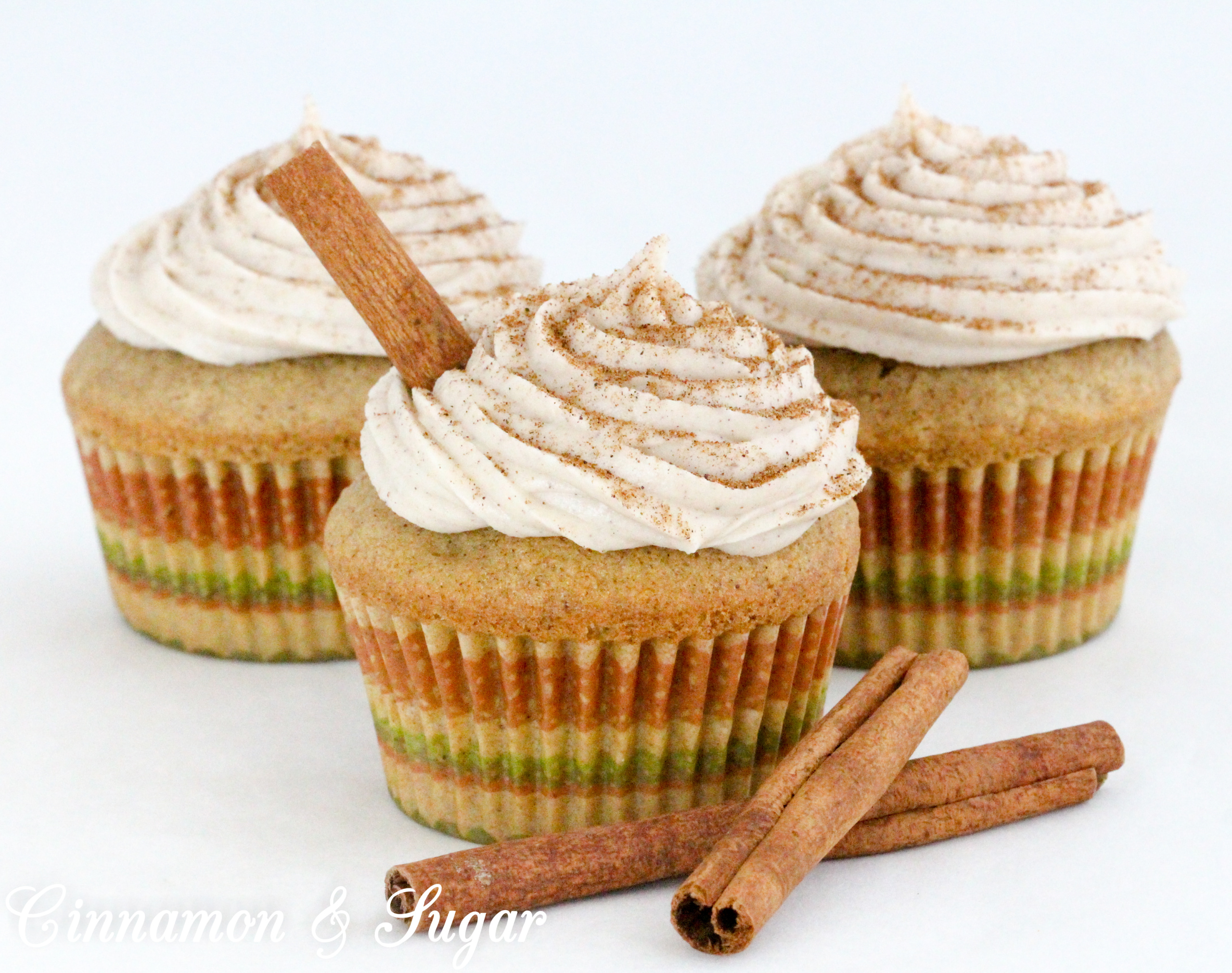 Chai Cupcakes Cinnamon and Sugar