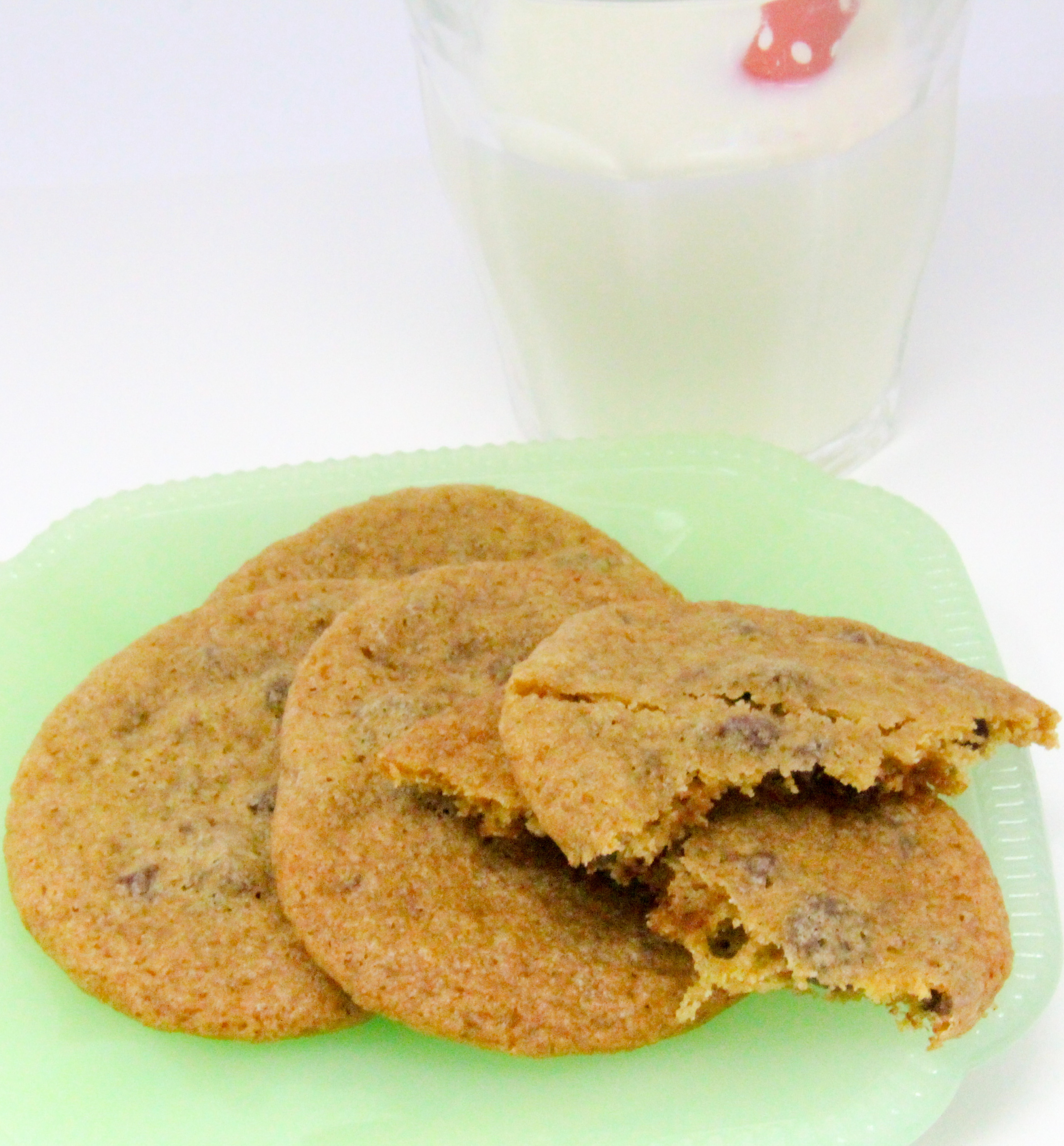 Sam’s Thin and Chewy Chocolate Chip Cookies relies on high-fat butter, such as a French or Irish brand, for the perfect chewy cookie. Dark brown sugar gives the cookie an added depth of flavor. Recipe shared with permission granted by Amy Pershing, author of A SIDE OF MURDER.