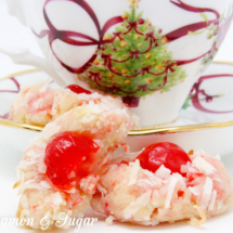 Yuletide Coconut Cherry Cookies-1-24