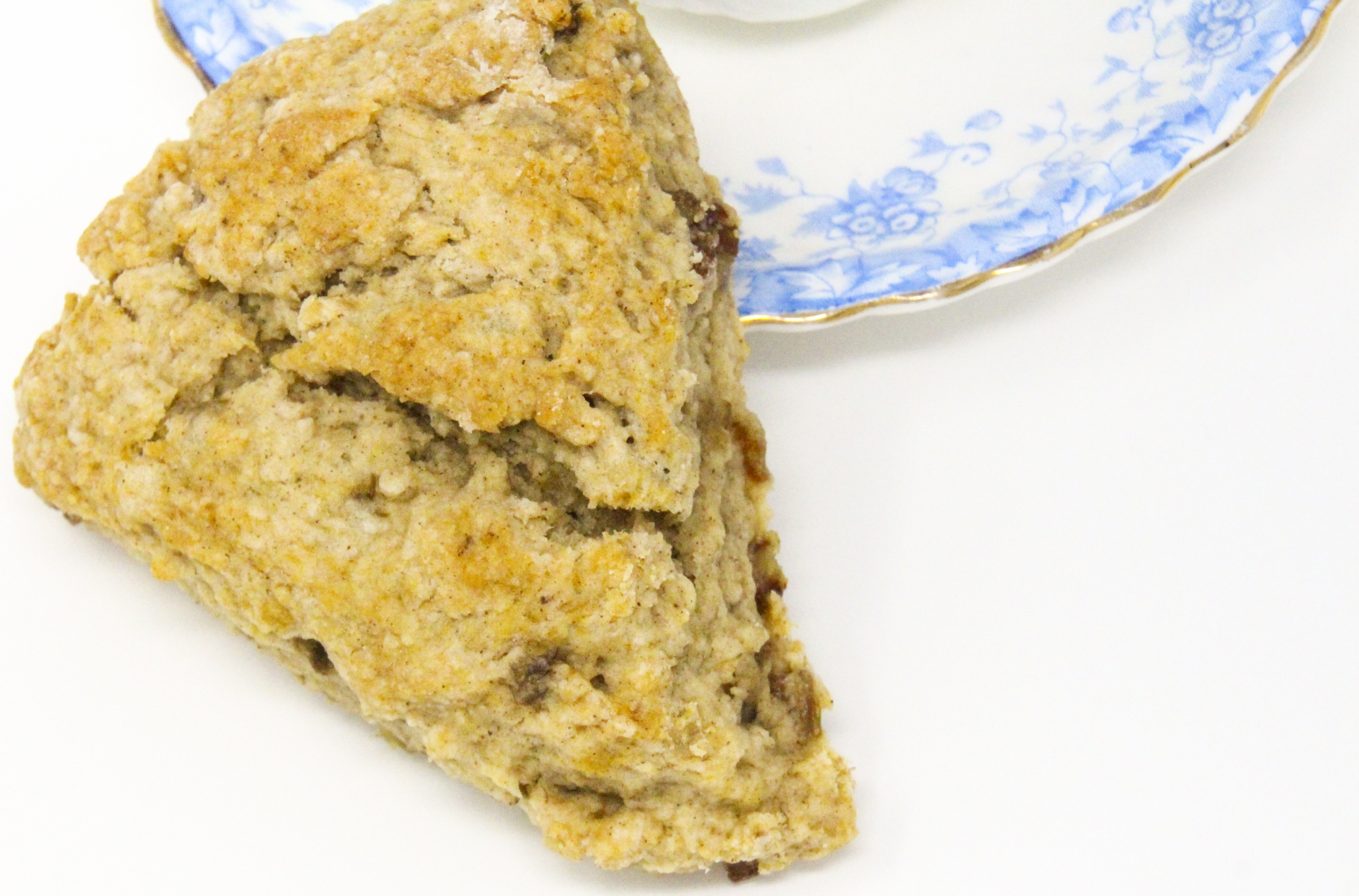 Instead of using a lot of sugar, Banana Date scones rely on a banana and dates for extra sweetness. This rich and flaky pastry only needs a pat of creamy butter and a cup of tea for a delicious breakfast or snack! Recipe shared with permission granted by Lucy Burdette, author of A SCONE OF CONTENTION.