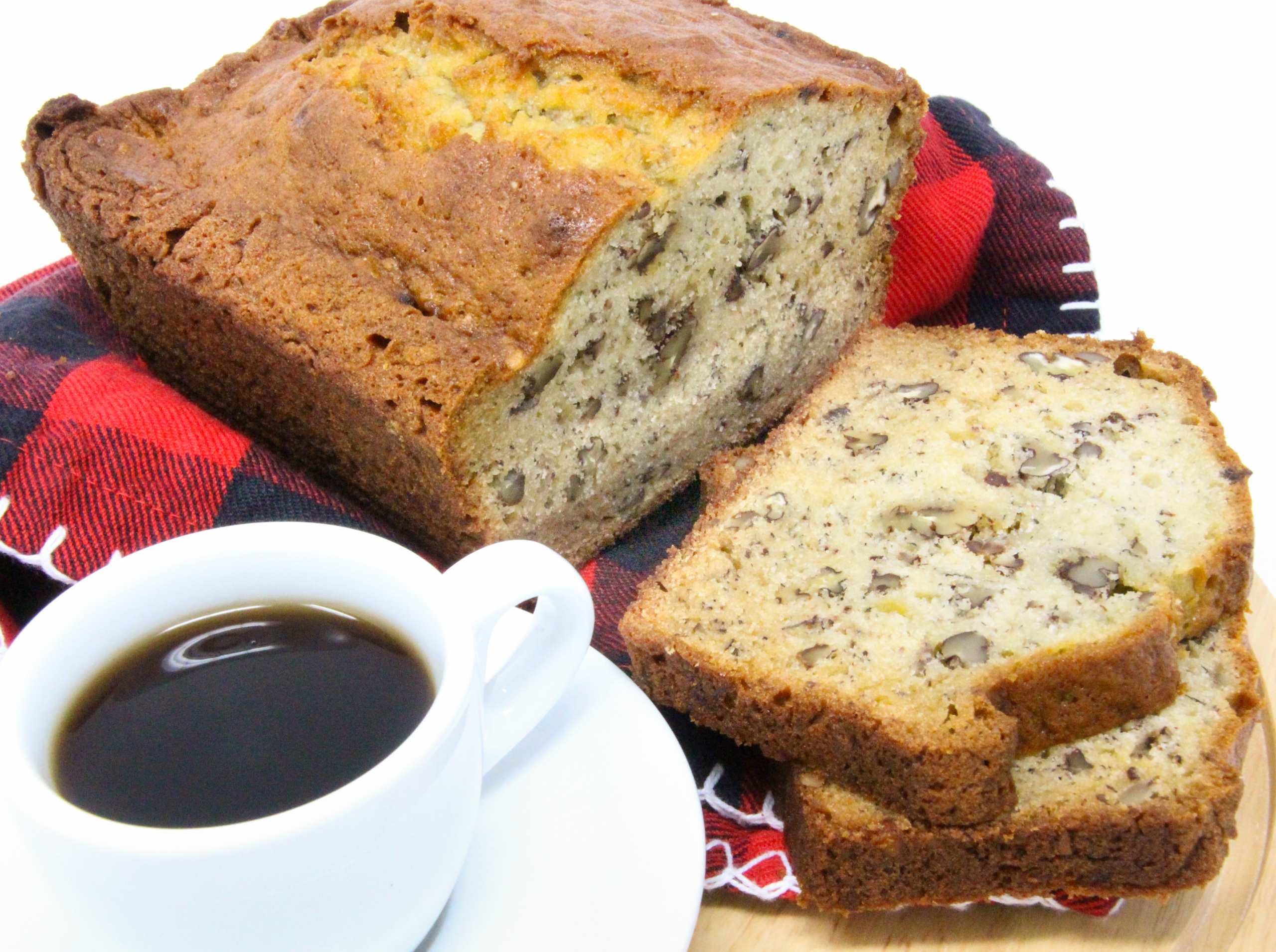 Easy to mix up, this moist sweet banana bread is delicious all on its own or slathered with sweet cream butter. Perfect for breakfast, a snack, or even dessert! Recipe shared with permission granted by Barbara Ross, author of SHUCKED APART.