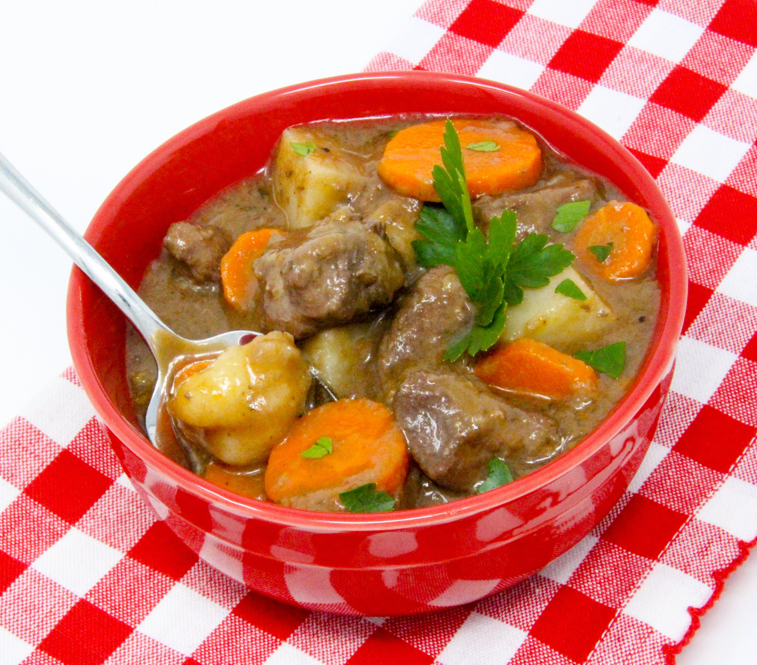 Eoin's Irish Stew is a hearty dish and chock full of flavor. This warming bowl of stew is the perfect dinner for a chilly night or a simple reheat for a filling lunch the next day! Recipe shared with permission granted by Carlene O'Connor, author of MURDER IN AN IRISH BOOKSHOP. 