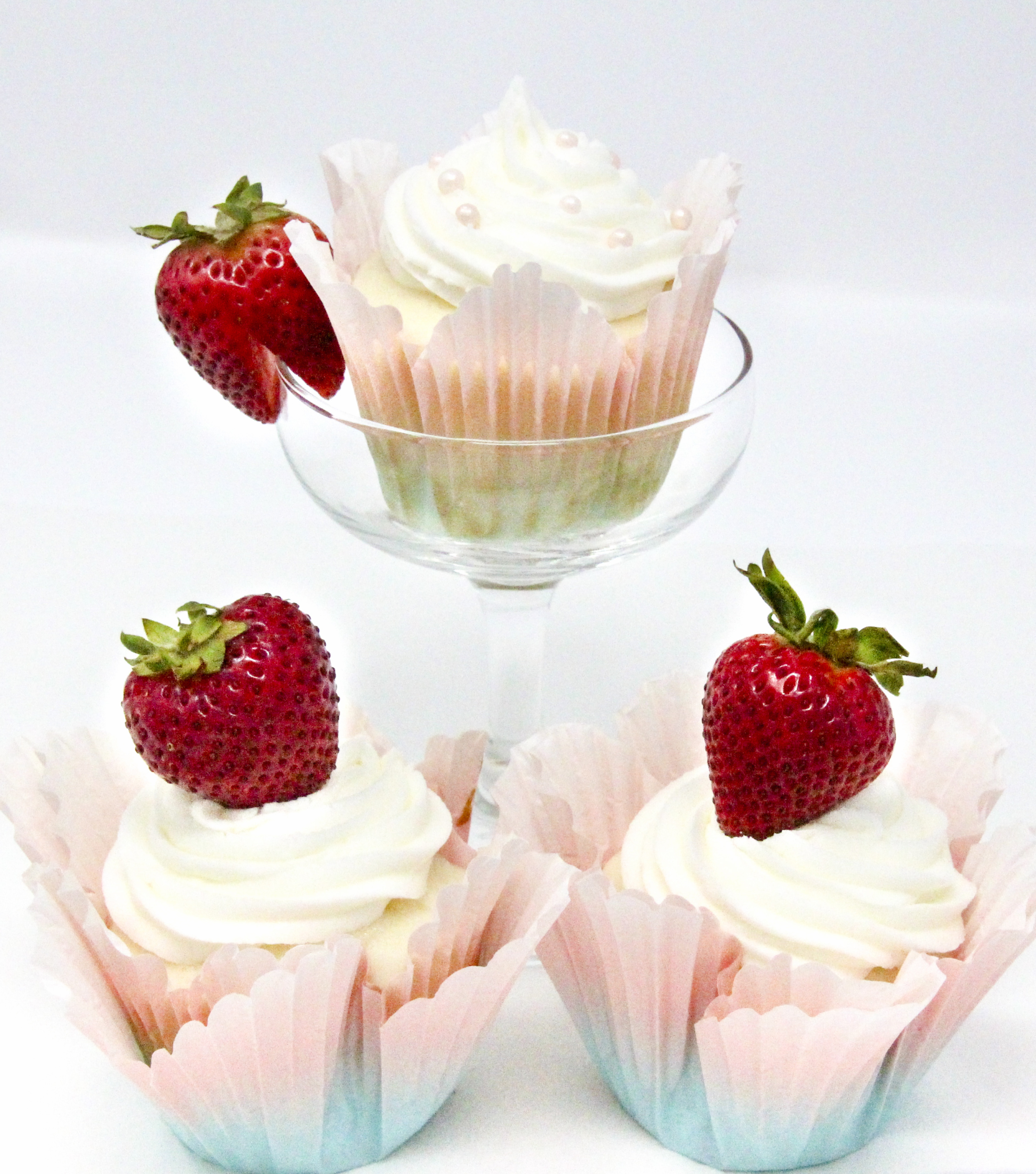 Champagne Cupcakes starts with a boxed mix (making this a quick dessert to mix up) and the champagne gives it a light, airy texture. A simply, creamy buttercream frosting makes for the perfect backdrop for any type of decoration or celebration. Recipe from FRAMED AND FROSTED by Kim Davis.
