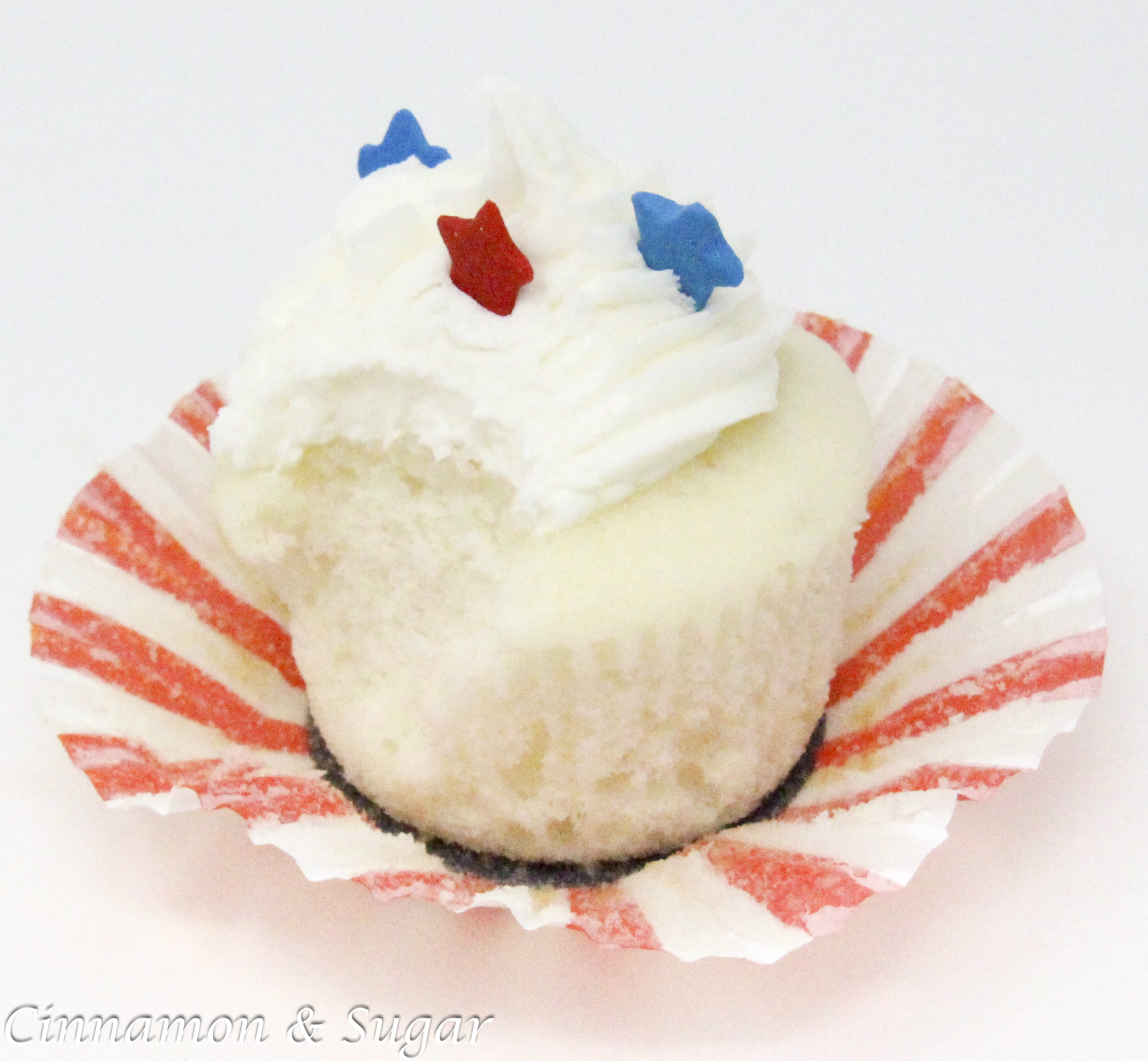 Champagne Cupcakes starts with a boxed mix (making this a quick dessert to mix up) and the champagne gives it a light, airy texture. A simply, creamy buttercream frosting makes for the perfect backdrop for any type of decoration or celebration. Recipe from FRAMED AND FROSTED by Kim Davis.