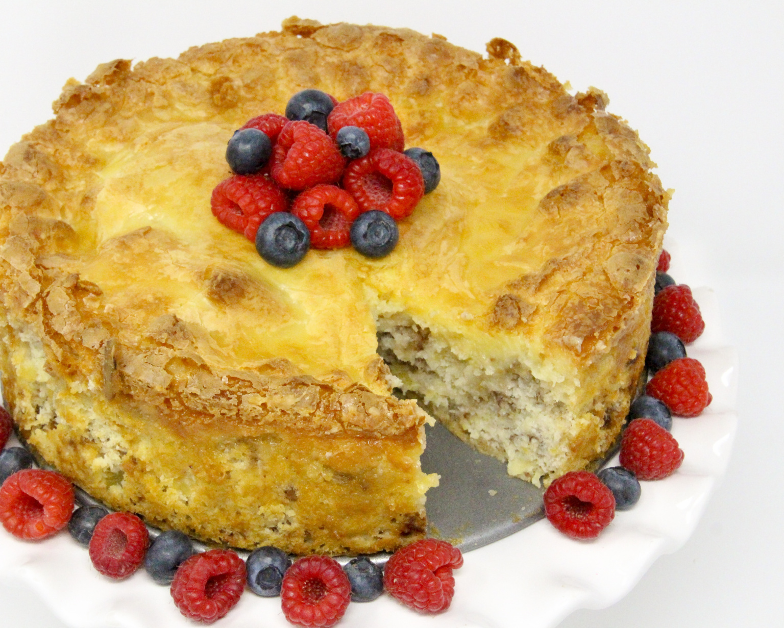 Gooey Pineapple Pecan Cake Cinnamon and Sugar