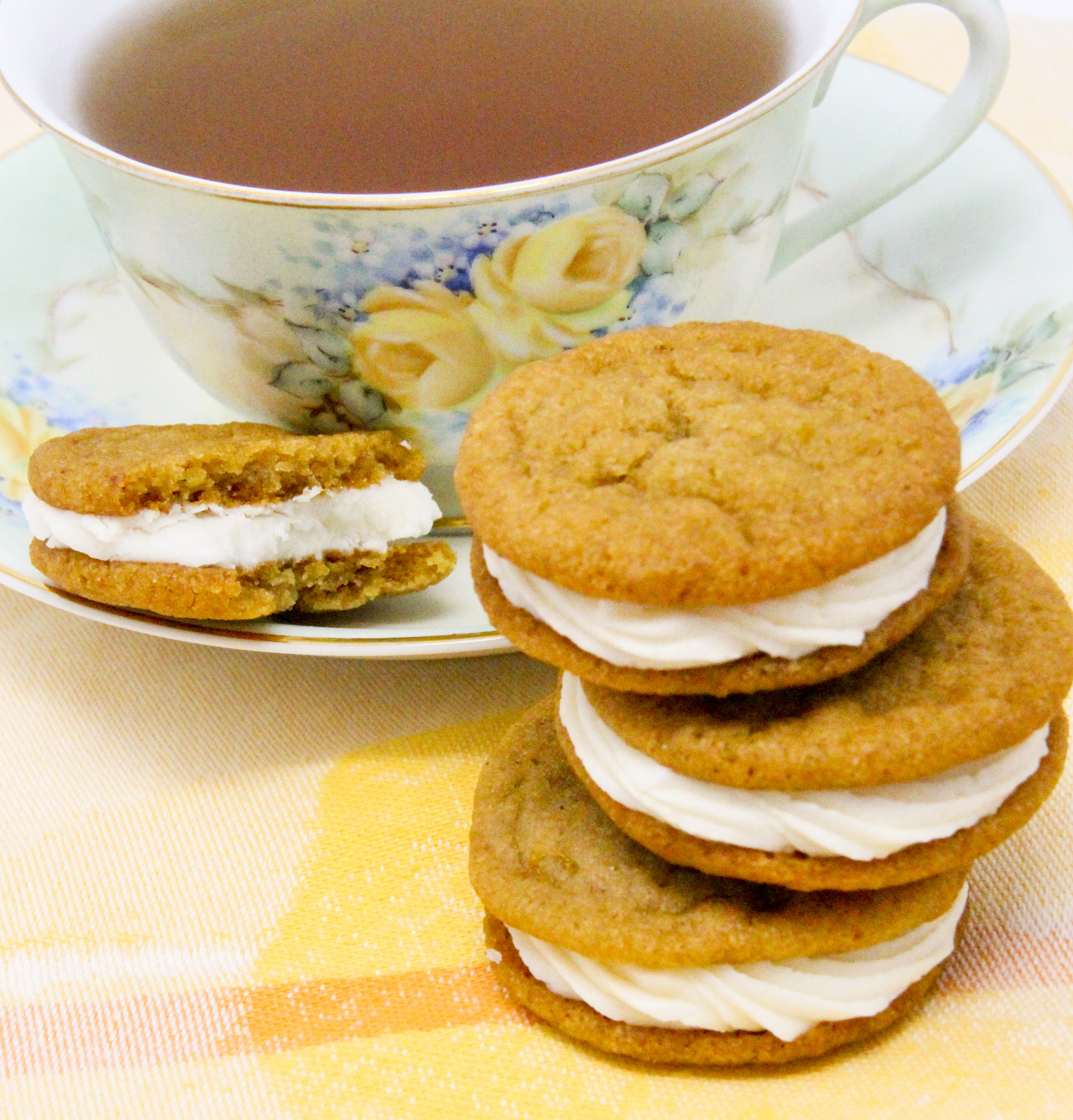 Lindsey's Signature Lemon-Ginger Sandwich Cookies