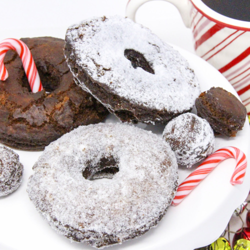 Gingerbread Donuts - Cinnamon and Sugar