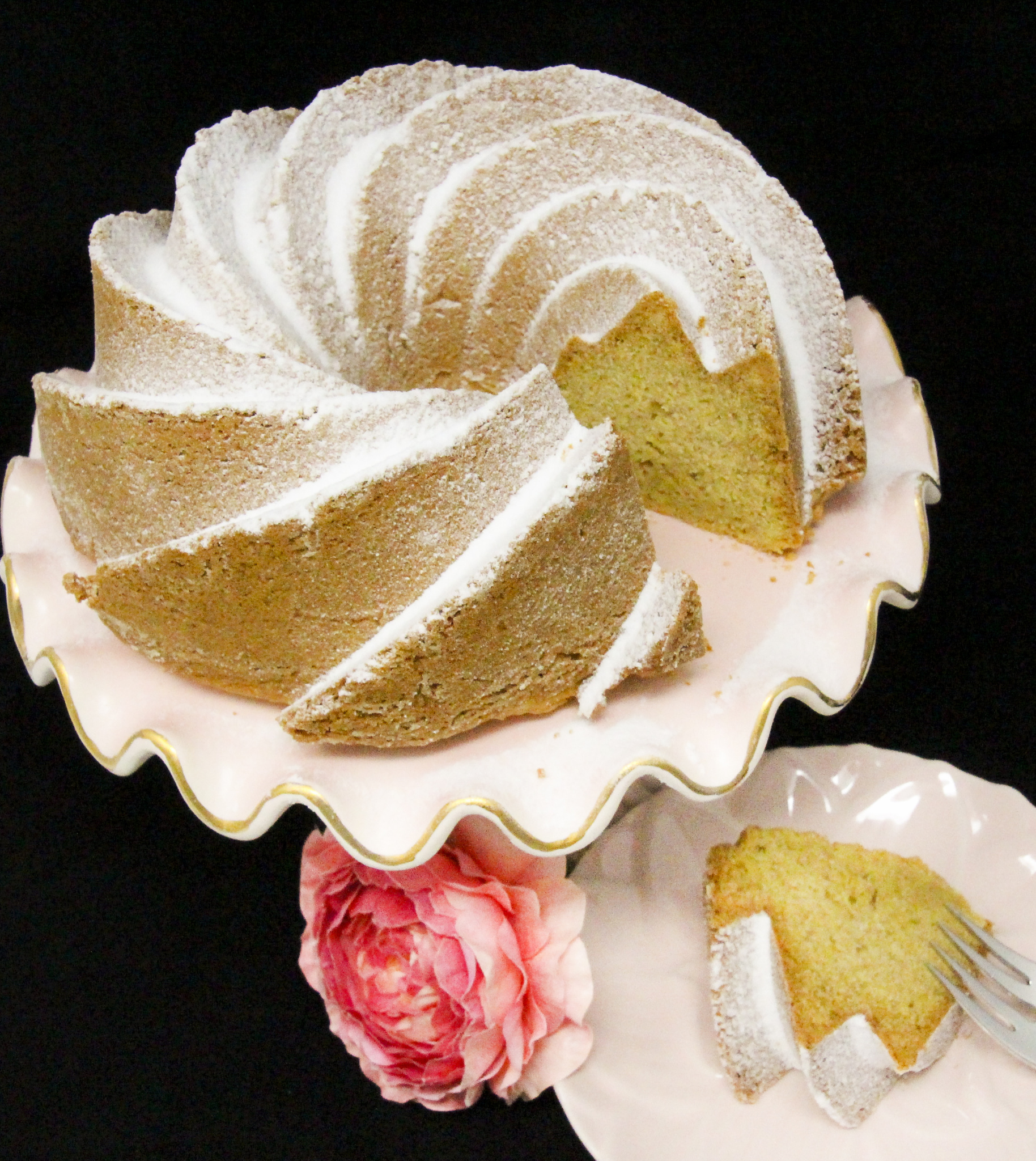 Greek Olive Oil Cake Cinnamon and Sugar