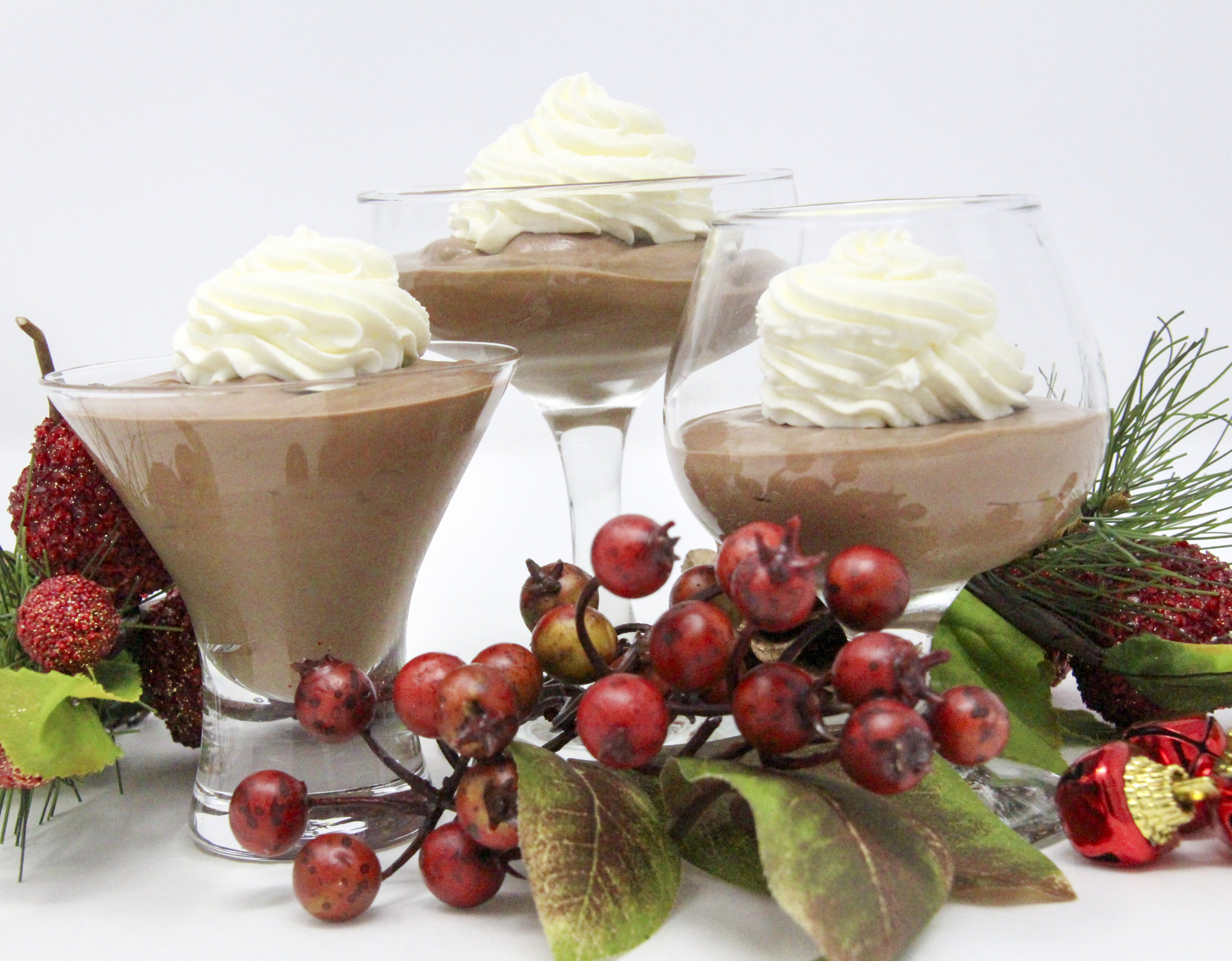 Rich, creamy, and oh so delightful, the extra kick of espresso added a yummy depth to the dark chocolate in this easy to make Blender Chocolate Mousse. Recipe shared with permission granted by Amy Pershing, author of AN EGGNOG TO DIE FOR.