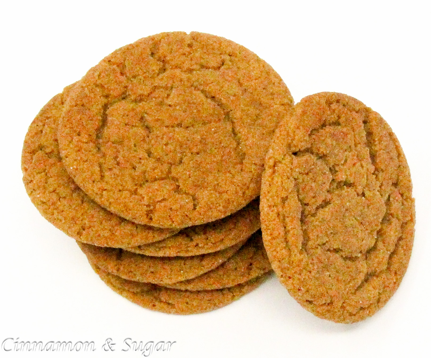 With plenty of warming spices to make taste buds sing, these gingersnap cookies are crispy around the edges and soft and chewy in the middle... perfection! Recipe shared with permission granted by Michelle Hillen Klump, author of A DASH OF DEATH. 