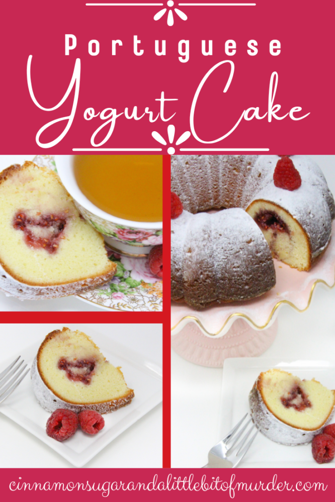 Portuguese Yogurt Cake Cinnamon and Sugar