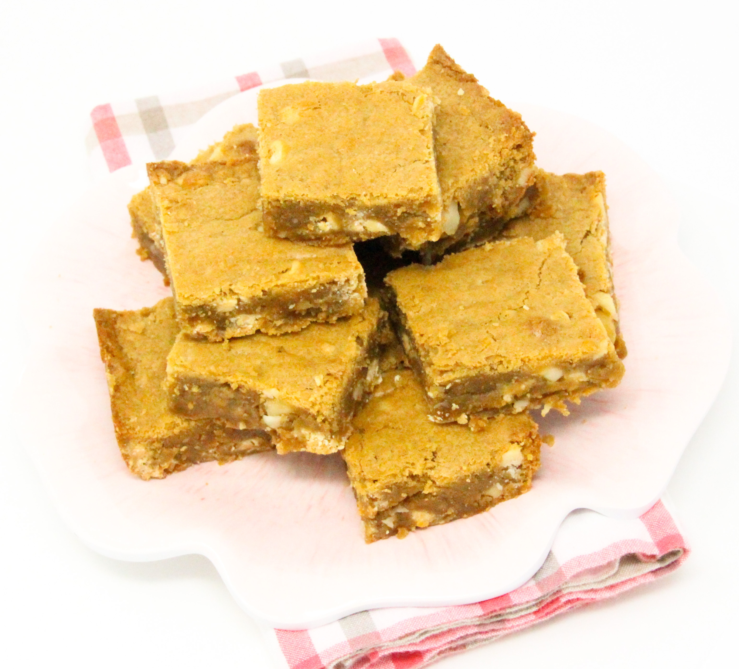 Sally’s Decadent Blondies are melt-in-your mouth deliciousness with a generous portion of macadamia nuts and white chocolate chips encased in a brown sugar-based cookie. Recipe shared with permission granted by Leslie Karst, author of THE FRAGRANCE OF DEATH.