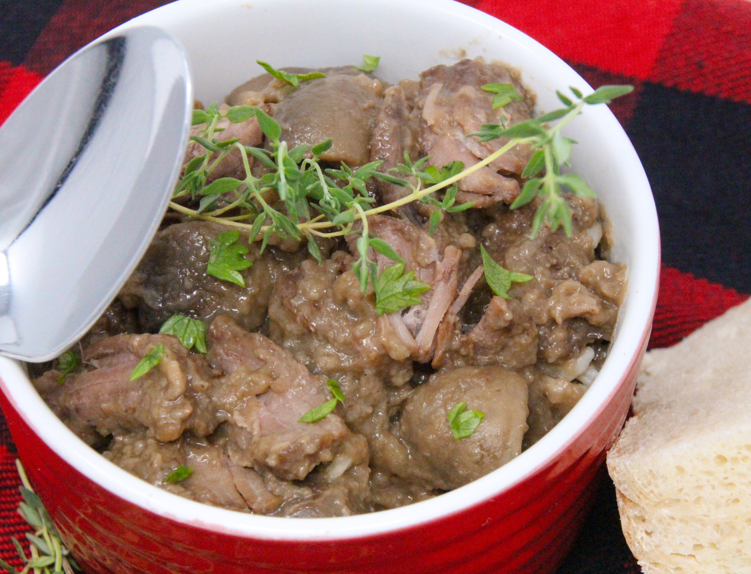 Abe's Irish Steak and Stout Stew is chockful of steak resulting in a hearty dish with meaty, rich flavors. It's pure comfort food for cold, chilly evenings! Recipe shared with permission granted by Maddie Day, author of FOUR LEAF CLEAVER. 