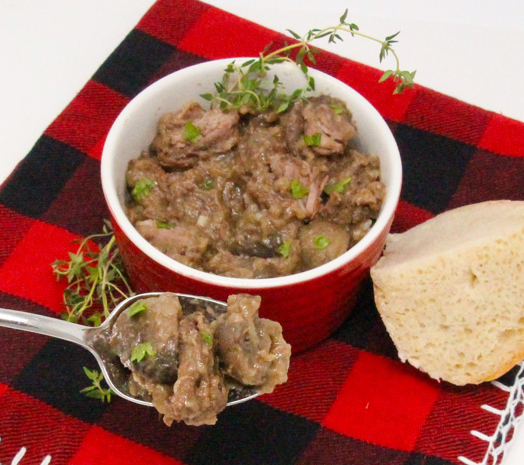 Abe's Irish Steak and Stout Stew is chockful of steak resulting in a hearty dish with meaty, rich flavors. It's pure comfort food for cold, chilly evenings! Recipe shared with permission granted by Maddie Day, author of FOUR LEAF CLEAVER. 