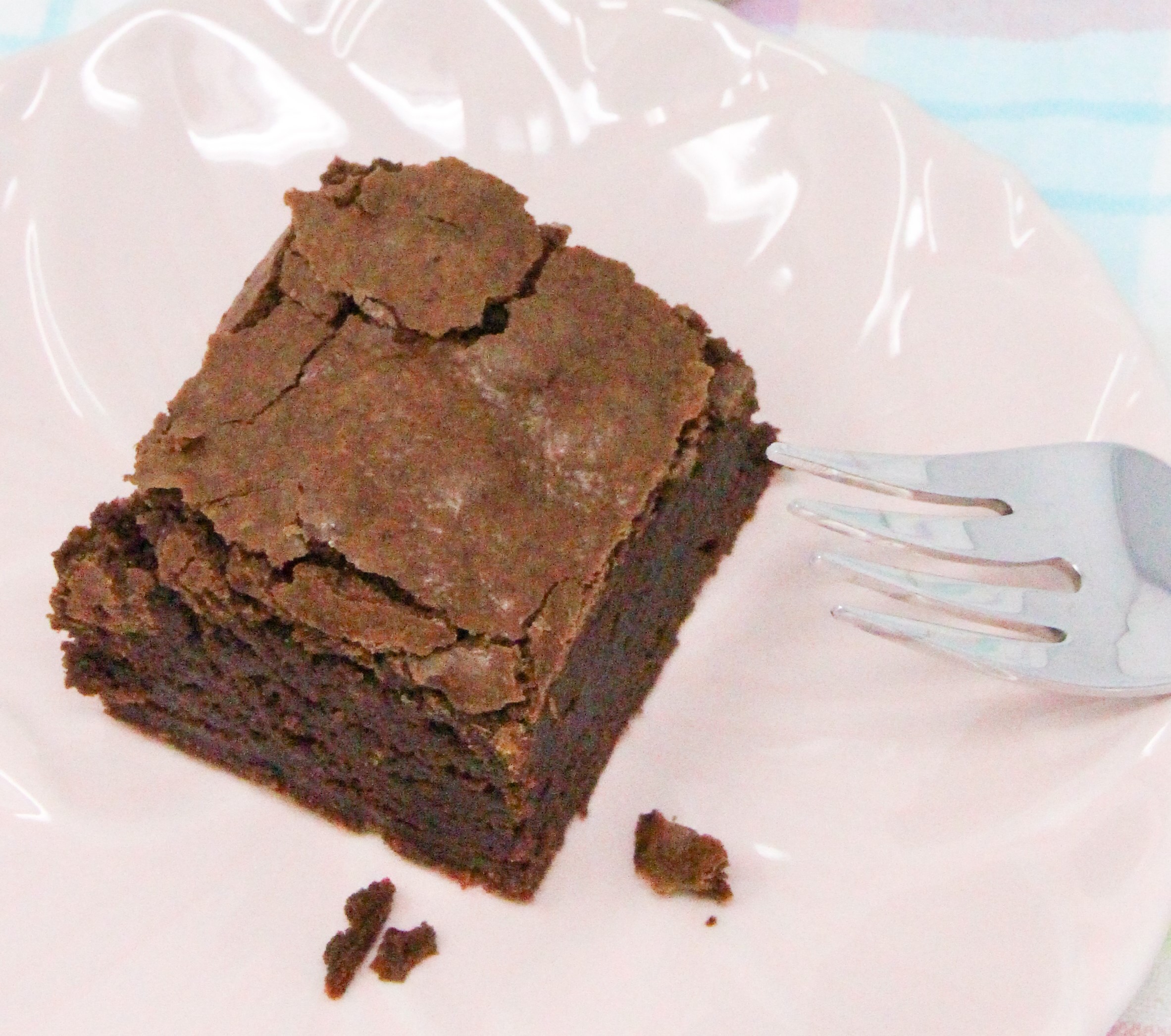 Ground Rules Espresso Brownies are oh-so-rich… and chocolaty. The added espresso raises the deliciousness factor and magnifies the yummy taste of chocolate. Recipe shared with permission granted by Emmeline Duncan, author of FLAT WHITE FATALITY. 