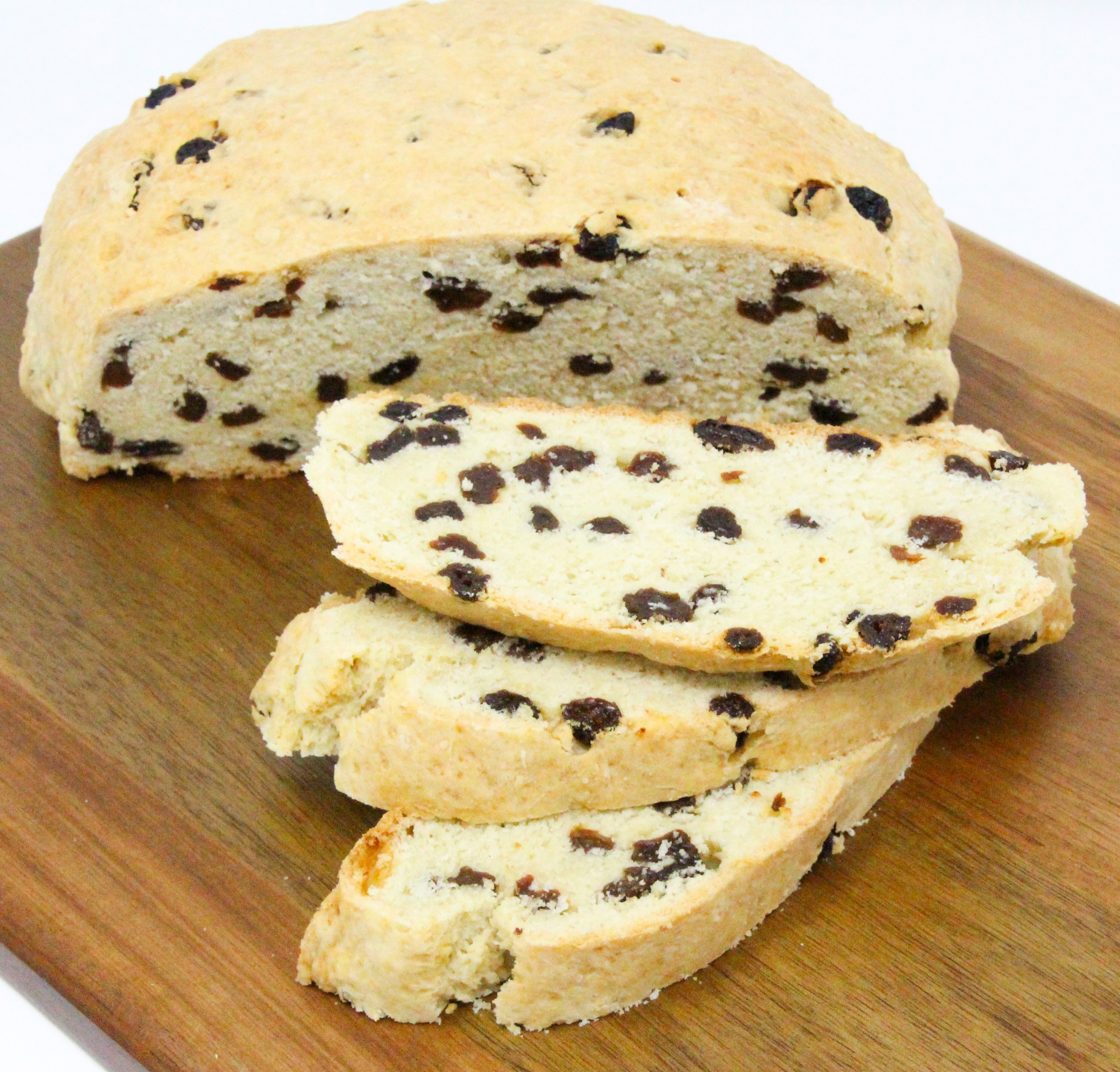 Delicious and easy to make, this Irish Soda Bread comes together quickly using only one-bowl. Toasted and slathered with butter or served with a bowl of soup, this Irish treat is perfect any time of the year. Recipe shared with permission granted by Barbara Ross, author of Irish Coffee Murder. 