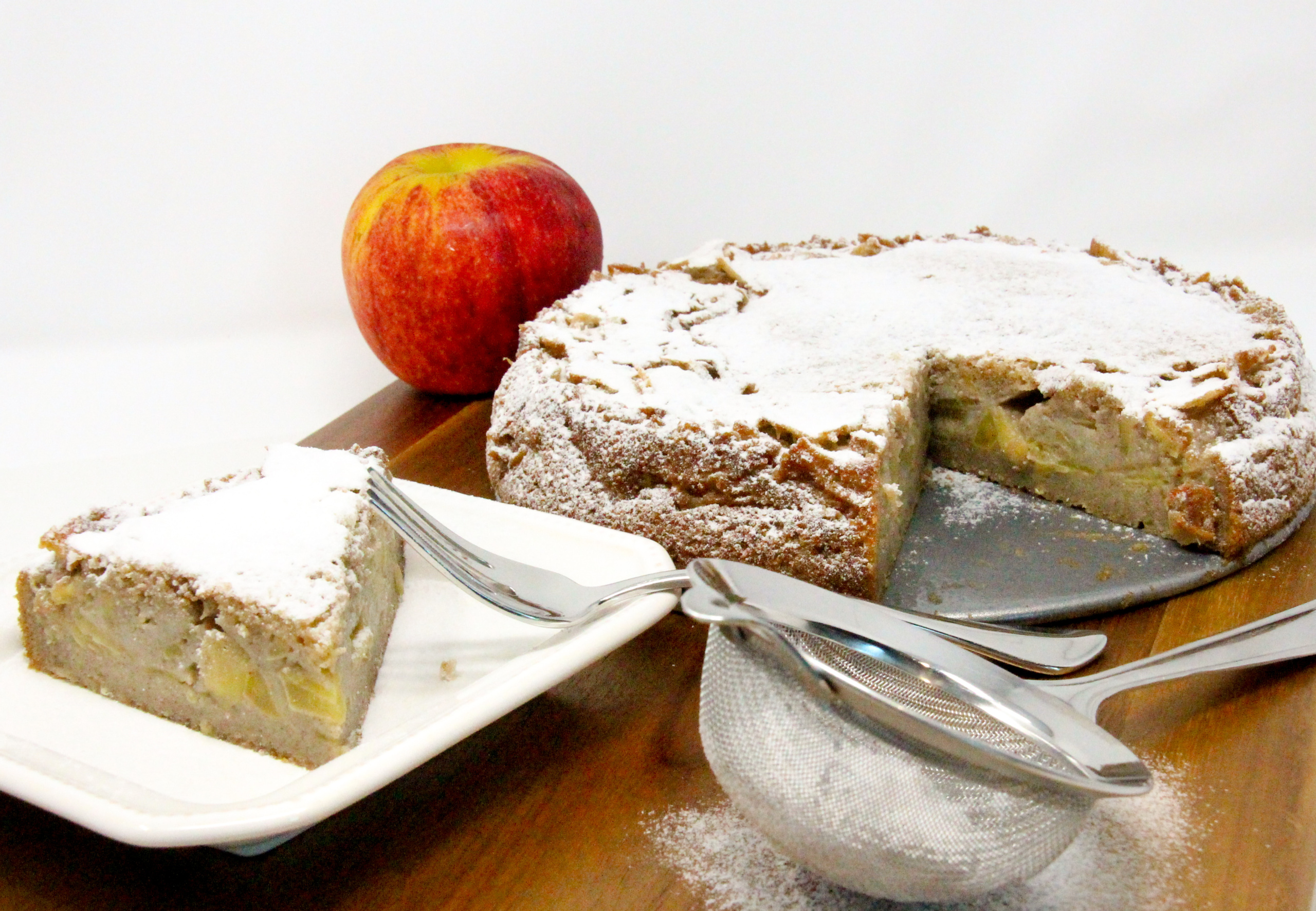 Cayenne’s Five Spice French Apple Custard Cake is super moist, super flavorful, and super delicious thanks to an abundance of apples and Chinese Five Spice. Recipe shared with permission granted by Leslie Budewitz, author of BETWEEN A WOK AND A DEAD PLACE. 