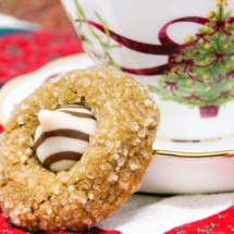 Gingerbread Kiss Cookies-1-3