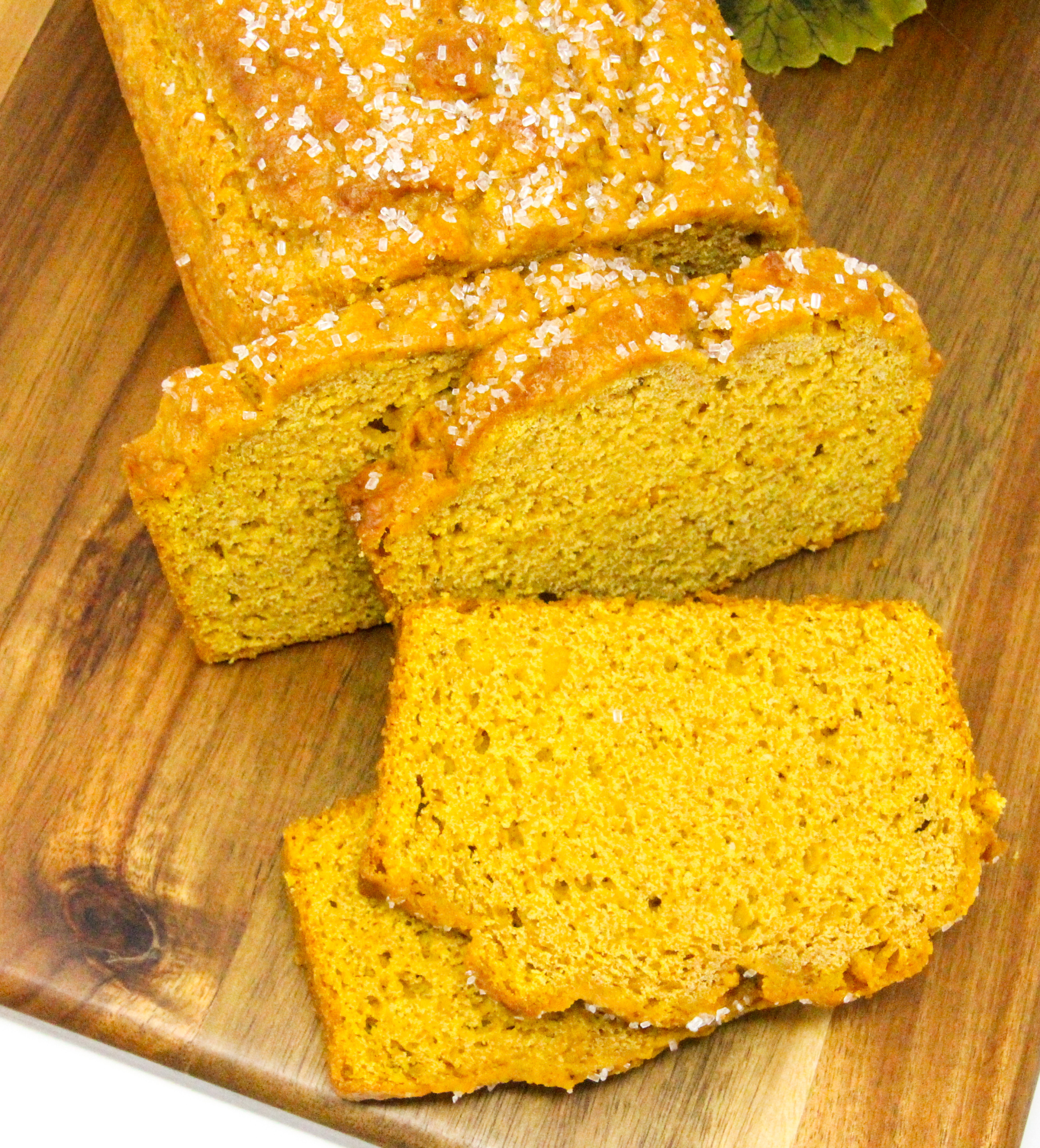 Golden Pumpkin Loaf is a super simple—perfect for kids to mix up—and the batter comes together in mere minutes with just the right ratio of sweetness and spices. Recipe shared with permission granted by Ellen Byron, author of FRENCH QUARTER FRIGHT NIGHT.