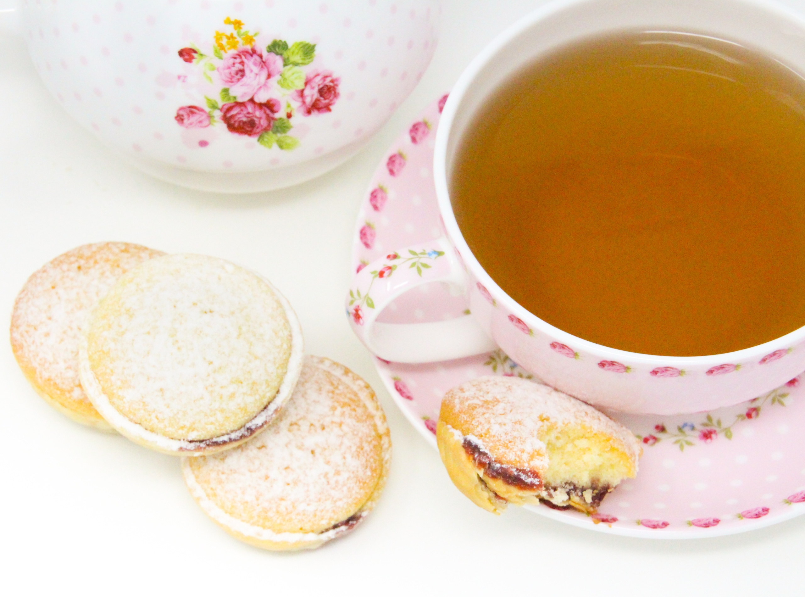 Maids of Honor are tiny tarts with a muffin-like topping and raspberry filling making these little dessert morsels a delicious and unique treat. Recipe shared with permission granted by Daryl Wood Gerber, author of MURDER ON THE PAGE. 