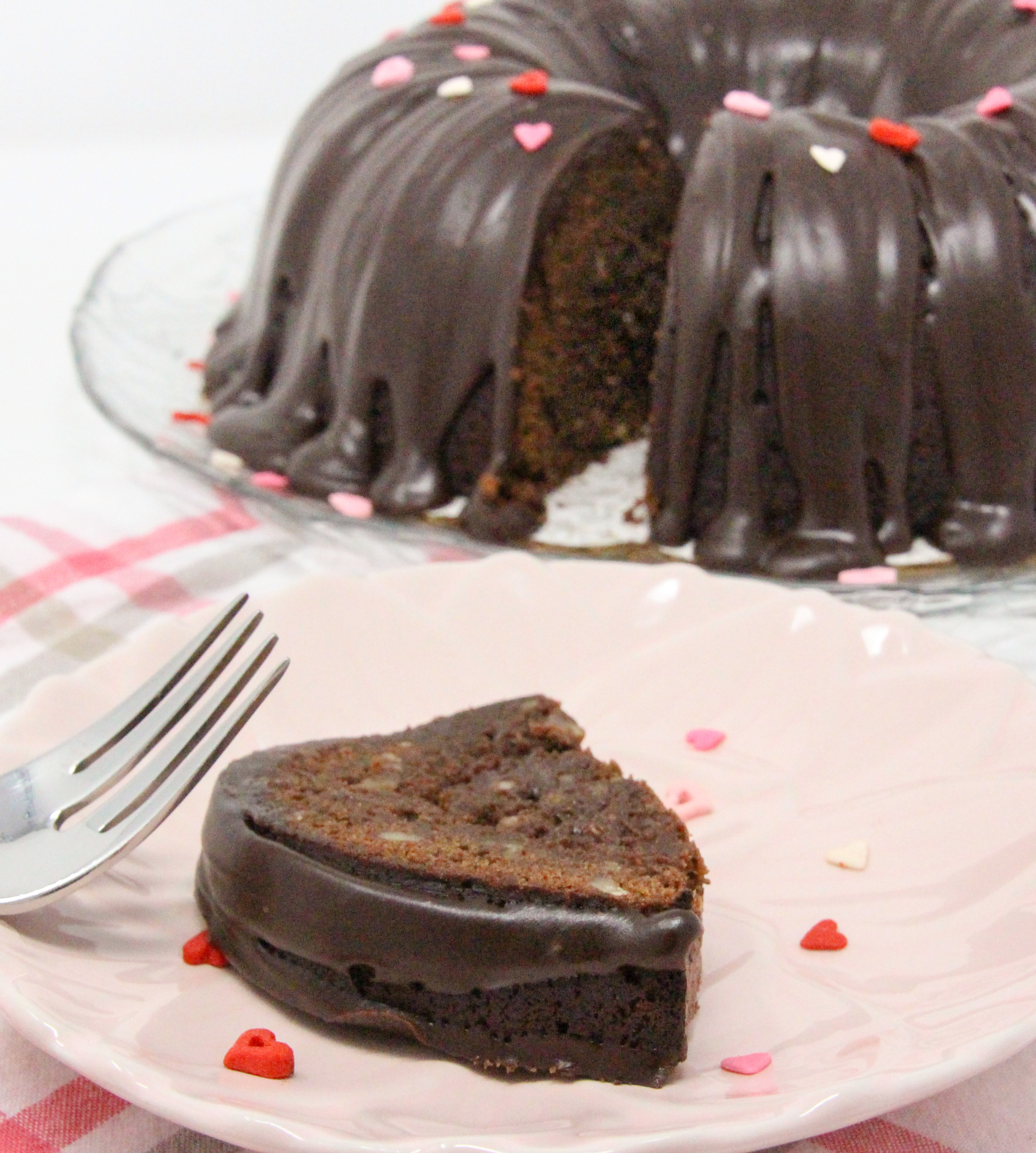 Tunnel of Fudge Cake is a rich and decadent Bundt cake! Using three kinds of chocolate, it is sure to please any chocolate lover. Recipe from CHOCOLATE CAN BE DEADLY by Kim Davis.