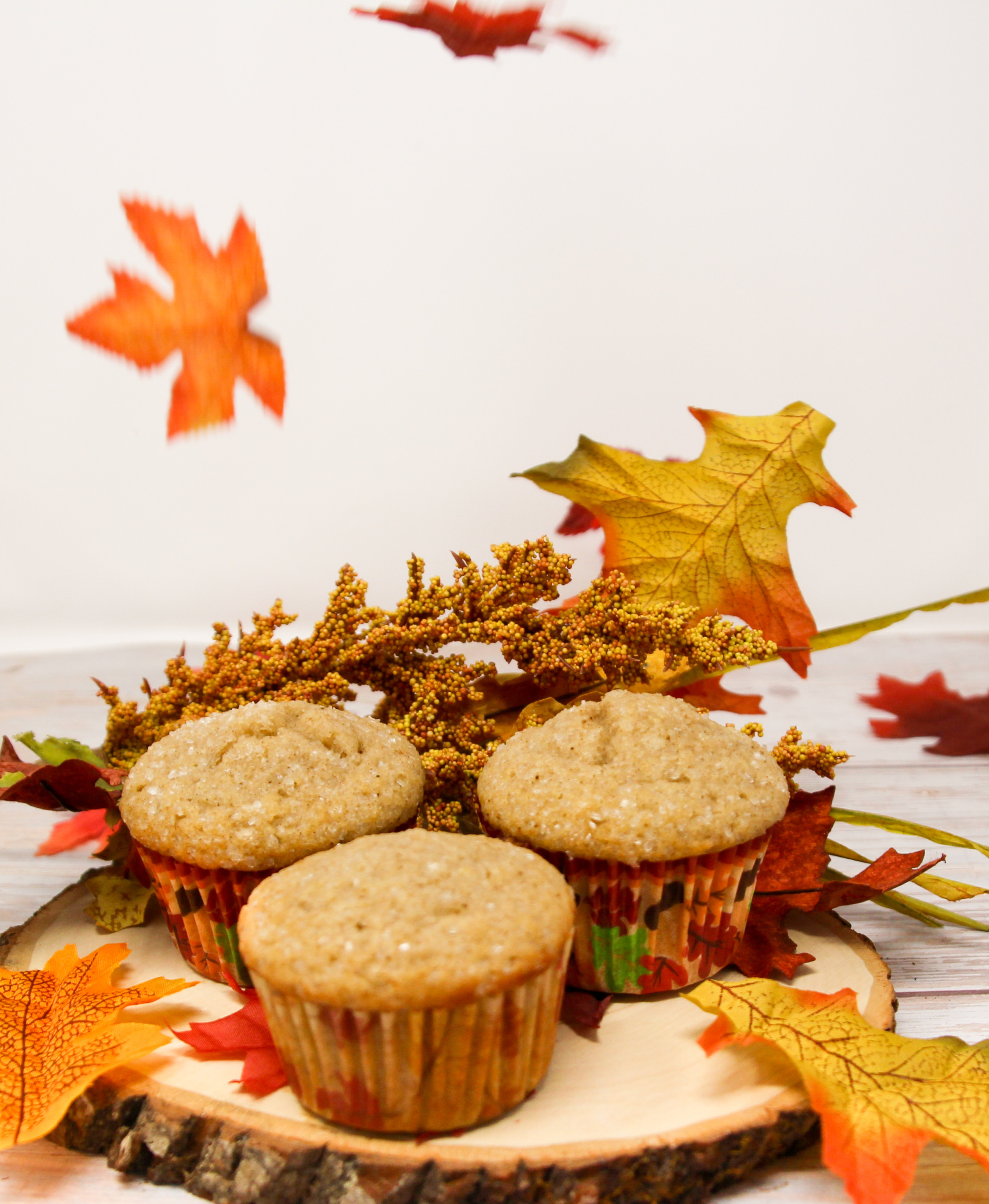 Apple Cider Muffins are chock full of flavor thanks to a generous amount of cinnamon and apple cider to keep it moist. Recipe shared with permission granted by Maddie Day, author of SCONE COLD DEAD.