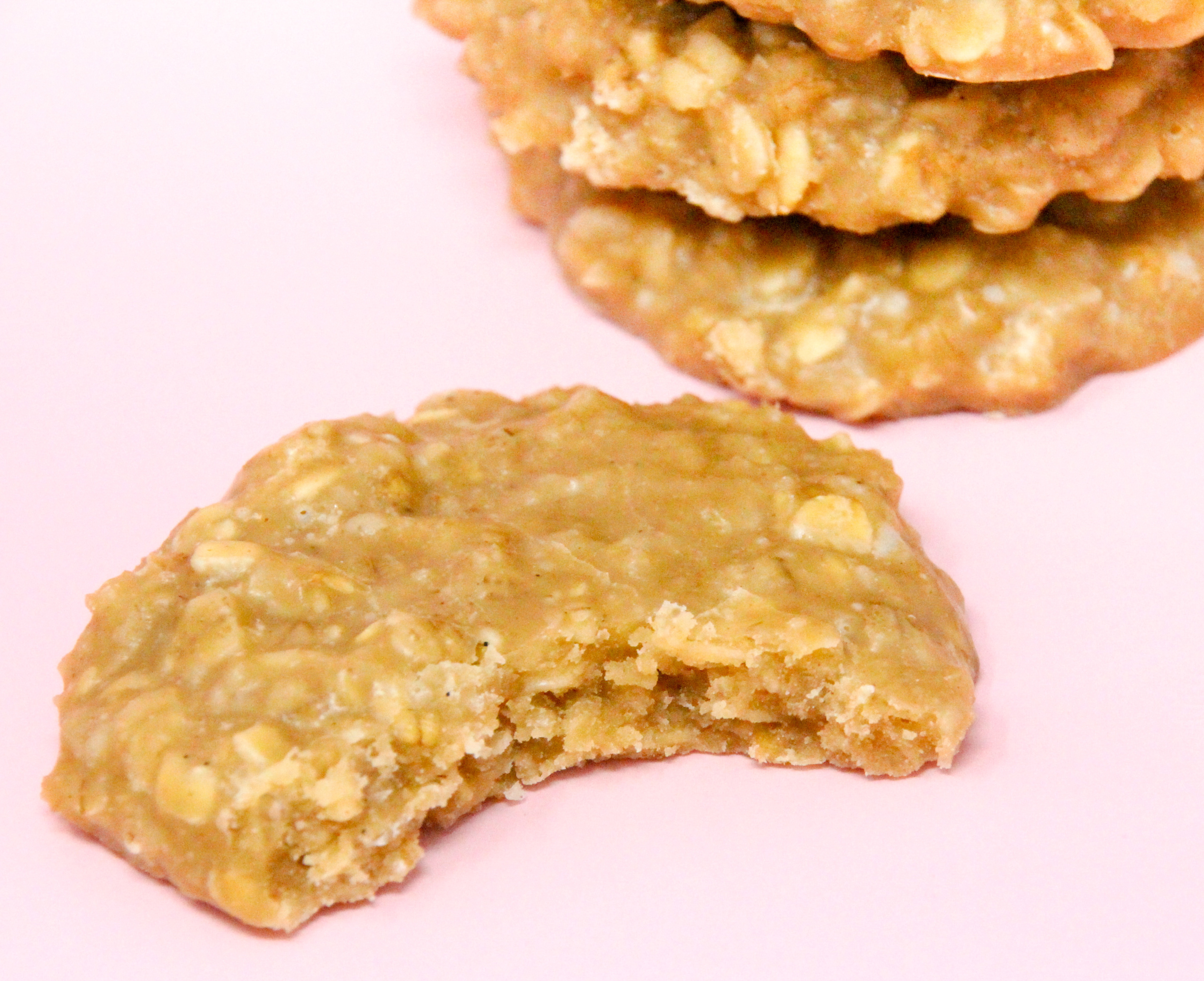 Caramel No-Bake Cookies are a cross between cookies and candy. These are sweet, so a little goes a long way, but the undertone of the peanut butter pairs well with the caramel taste thanks to the very generous amount of brown sugar used. Recipe shared with permission granted by Nancy Coco, author of FUDGE AND MARRIAGE.
