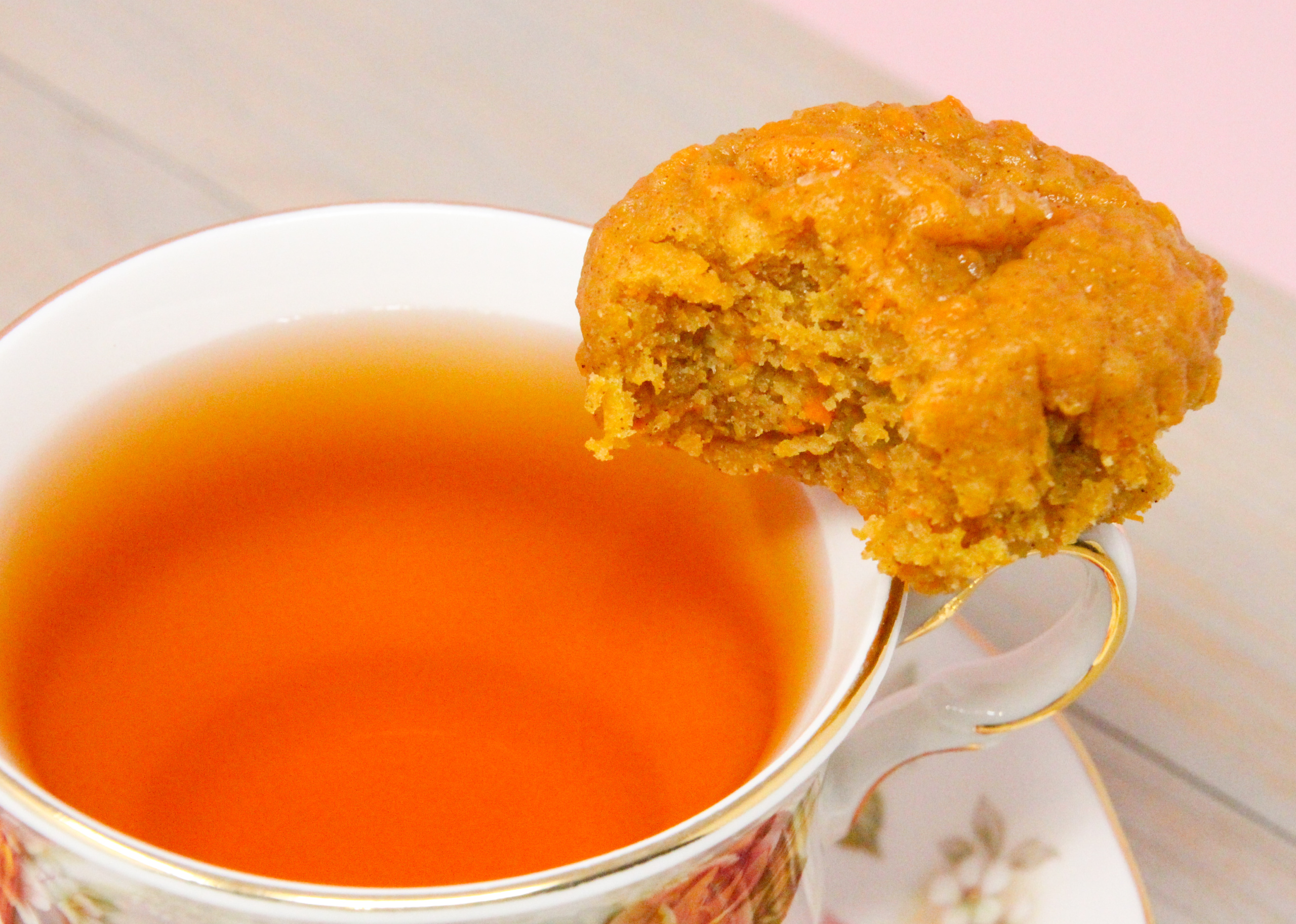 Leftover Sweet Potato Muffins are a great way to use up Thanksgiving sweet potato casserole leftovers. Delicious and moist, these pair beautifully with tea or coffee for an after-feast-day breakfast or snack. Recipe shared with permission granted by Lee Hollis, author of DEATH OF A TOM TURKEY.